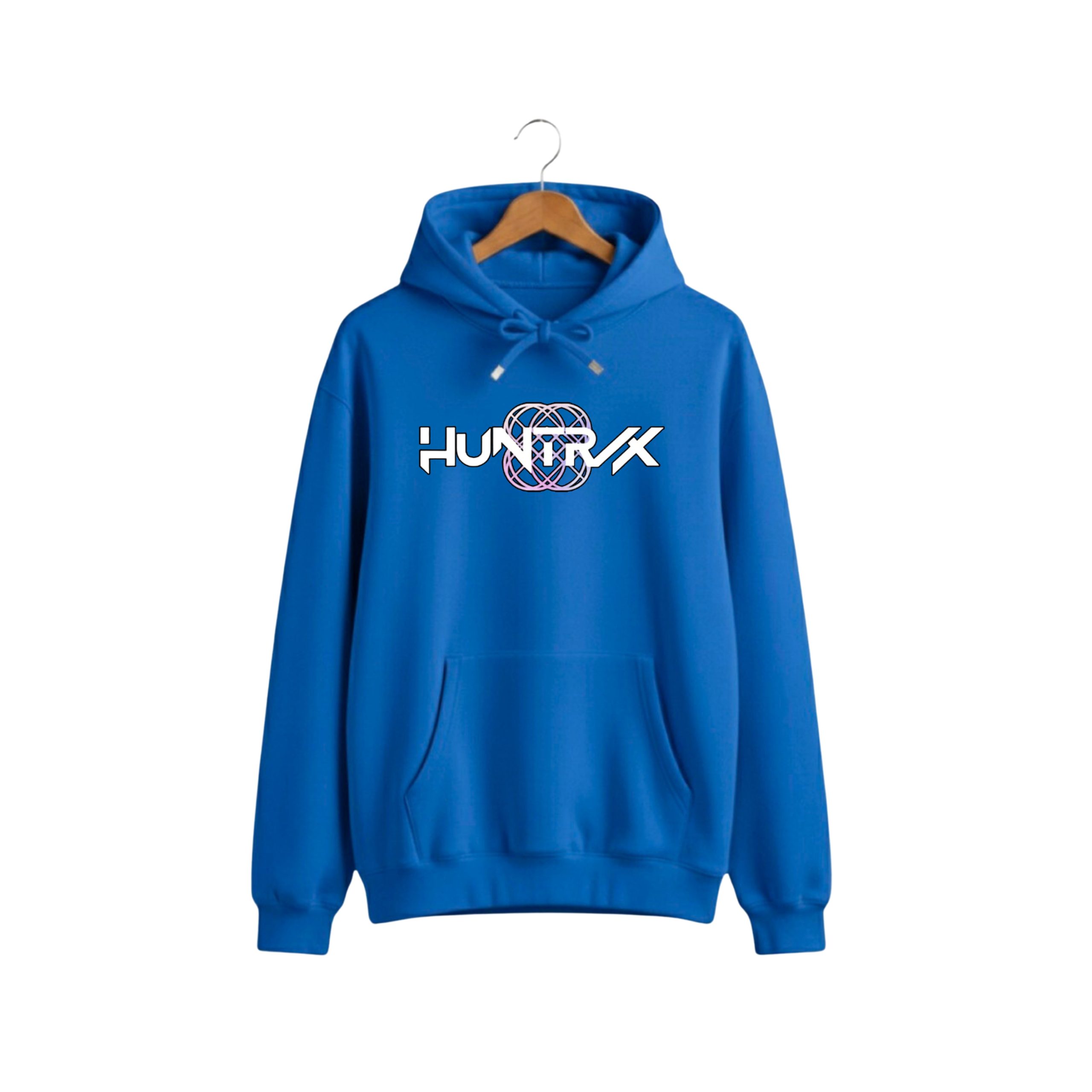 Z’YAVOLX Premium Cotton Kpop Demon HunterX Hoodie for Women Navy Blue - Image 2