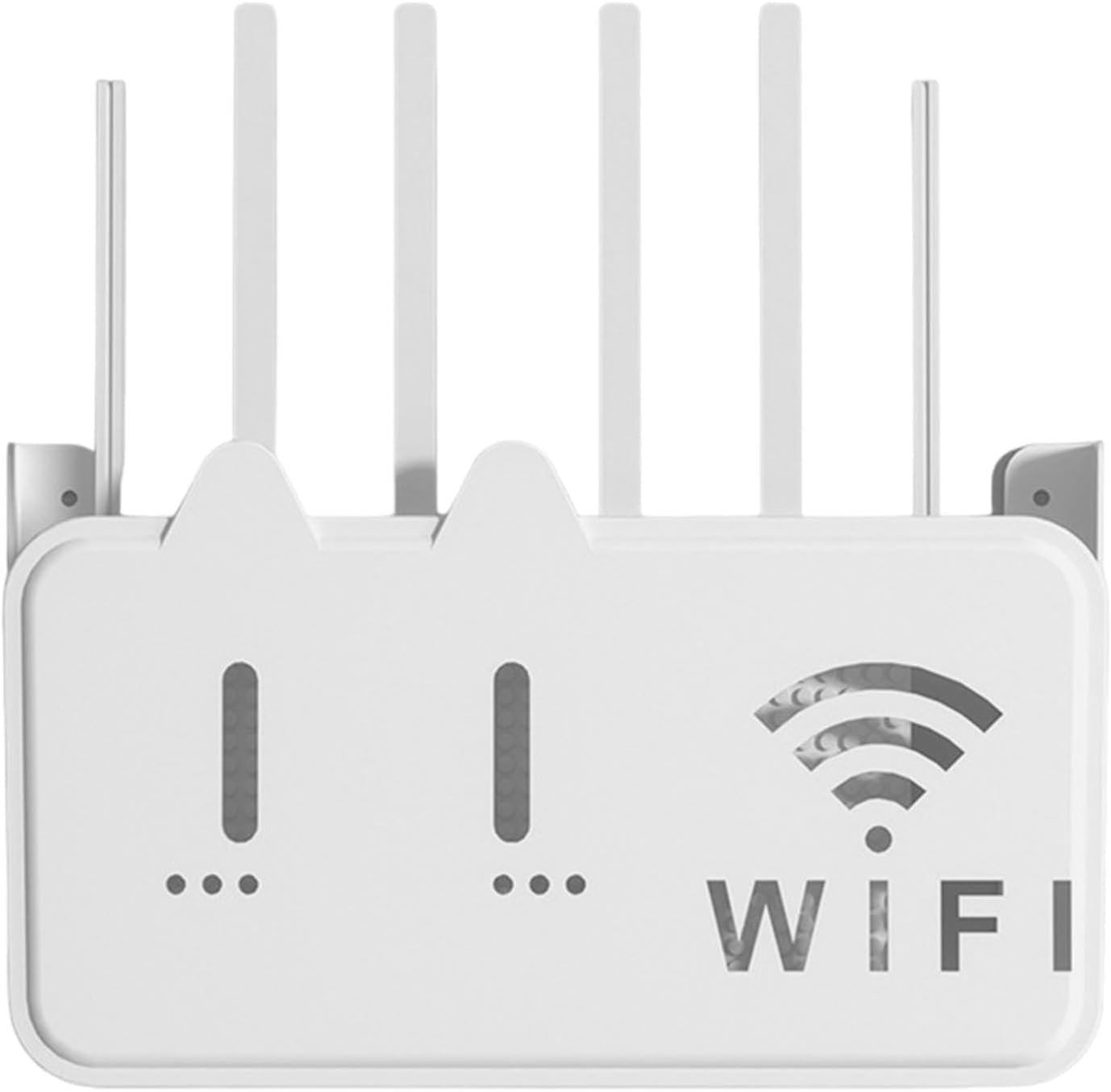 Wall Mounted WiFi Router Shelf Box – ABS Plastic Wireless Router Holder & Organizer - Image 3