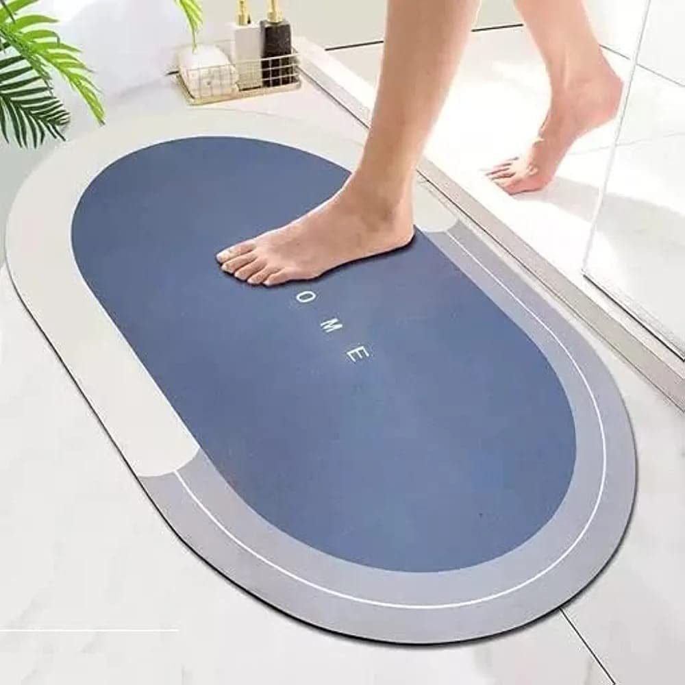 Shower Room Bath Mat,Two-Toned Floor Mat For Bathroom - Image 6
