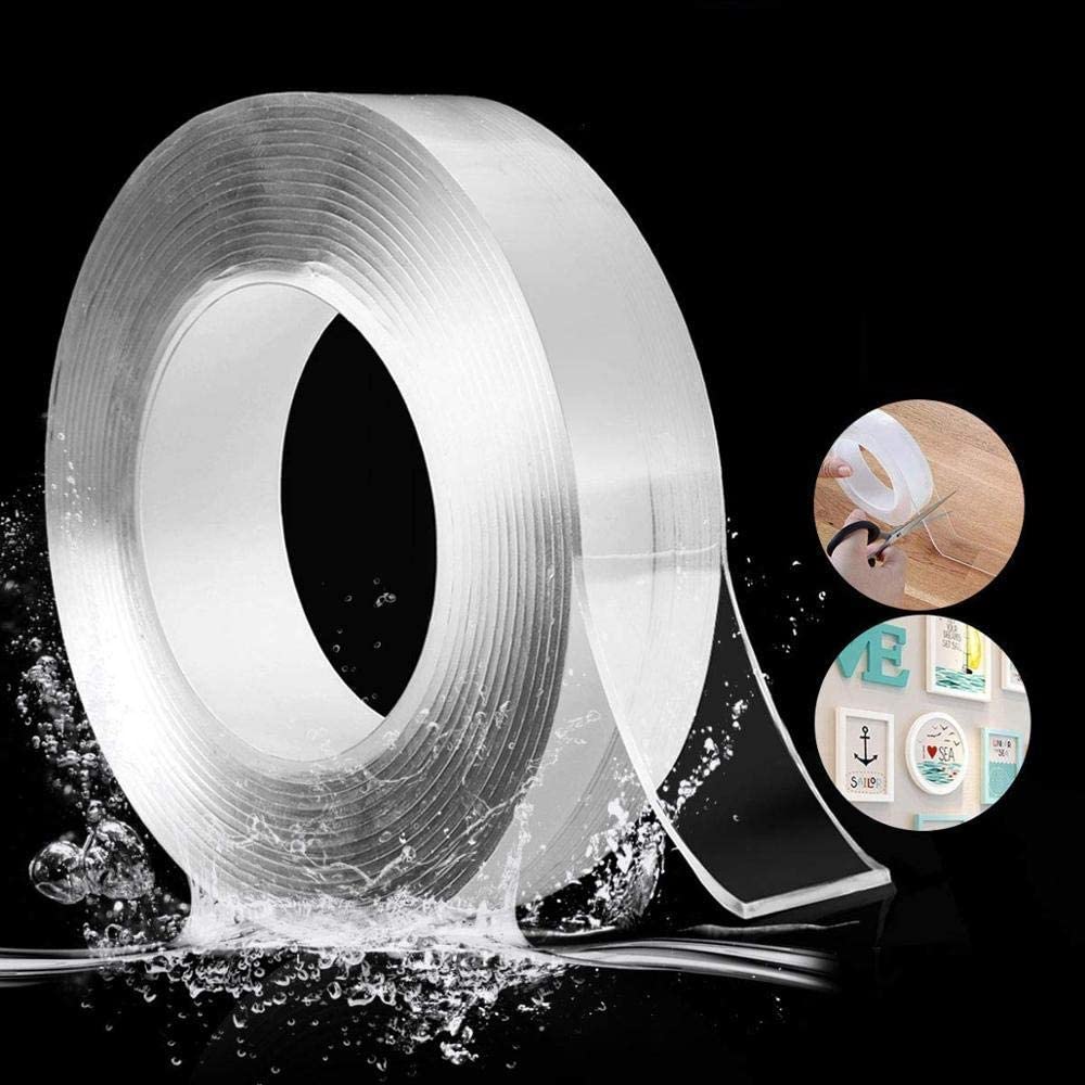 Reusable Magic Tape Nano tape for home storage Washable Double-sided Adhesive Traceless Tape