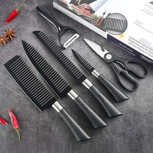 Zepter 6-Pcs Non-Stick Stainless Steel Kitchen knife Set