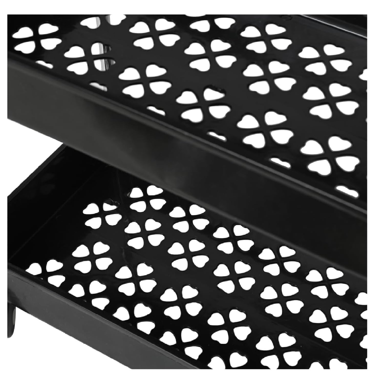 Wide type Rolling Storage Cart Mobile Gap Storage Rack Multi-purpose Utility Cart Kitchen Organizer - Image 2