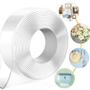 Nano Double Sided Tape Transparent Magical Tape Sticky Reusable Waterproof Adhesive Tape