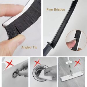 Alternative view of Gap Cleaning Brush New Multifunctional Bathroom Gap Brush Crevice Cleaning Brush Tool  (3pcs)