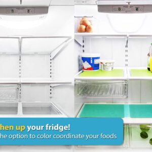 Alternative view of Washable Refrigerator Shelf Mats Multi-Color Waterproof Oil-Proof Anti-Slip Drawer Liners & Cabinet Shelf Protectors (3pics)