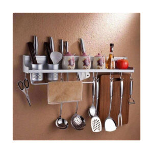 Wall Hanging Aluminium Kitchen Rack / Wall Mounted Kitchen Rack Aluminum Kitchen Rack of Wall Shelf